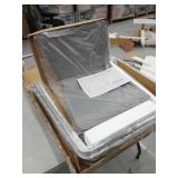 Simple Living Pisa 24-inch Modern Chrome/Bentwood Dining Stools (Set of 2)- Retail:$166.49 89024 GRY PR