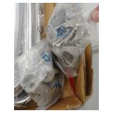 Simple Living Pisa 24-inch Modern Chrome/Bentwood Dining Stools (Set of 2)- Retail:$166.49 89024 GRY PR