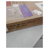 Glass Warehouse 22 in. H x 22 in. W Radius Corner Stainless Steel Framed Mirror- Retail:$159.99 MF-SQR-22X22-W