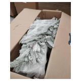 Gerson 4.5-foot Iceland Fir Pre-lit Potted Artificial Christmas Tree- Retail:$92.99. 5228-45C