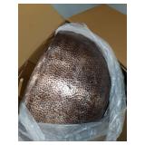 Hildred Modern Round Hammered Aluminum Storage Coffee Table by Christopher Knight Home- ITEM#: 66963.00