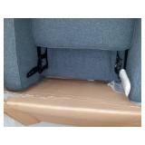 Mid-century Fabric Recliner by Baxton Studio- Gray, UPC: 842507132507