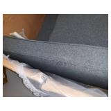 Mid-century Fabric Recliner by Baxton Studio- Gray, UPC: 842507132507