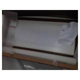 Madison Park Avalon White/ Pecan Coffee Table - Shelf - Modern & Contemporary/Mid-Century Modern - Rectangle , White/Pecan,