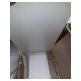 Madison Park Avalon White/ Pecan Coffee Table - Shelf - Modern & Contemporary/Mid-Century Modern - Rectangle , White/Pecan,