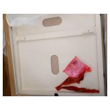 The Gray Barn Danebury Rustic 50-inch Solid Wood Corner TV Stand- Antique White,