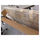 ADECO End Table Set of 2 Gold Leaves Accent Coffee Nightstands Stool-ITEM#: FT0337