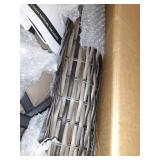 Brown- Corvus Livorno Outdoor 3-piece Wicker Chat Set with Swivel Chairs- PO#:2020-YN-030