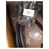 Brown- Corvus Livorno Outdoor 3-piece Wicker Chat Set with Swivel Chairs- PO#:2020-YN-030