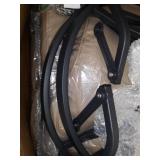 Brown- Corvus Livorno Outdoor 3-piece Wicker Chat Set with Swivel Chairs- PO#:2020-YN-030