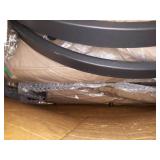 Brown- Corvus Livorno Outdoor 3-piece Wicker Chat Set with Swivel Chairs- PO#:2020-YN-030