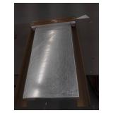 Catton Mirror - Rectangle 32" High - 24"W x 32"H x 1"D - White, PO#: 589