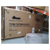 Anita I Contemporary Platform Bed- White, ITEM#