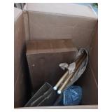 Alzada Console Table with Wicker Accents by Christopher Knight Home-