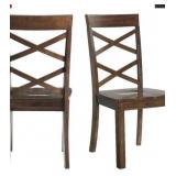 Picket House Furnishings Regan Standard Height Side Chair Set - Cherry, ITEM#: DRN300SC