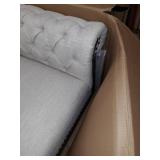Voll Tufted Club Chair with Nailhead Trim by Christopher Knight Home-, Beige, ITEM#: 72759.00BGE