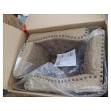 Sania III Collection, ITEM#: CM3324BK-GL-SC-2PKVN 23" Side Chair