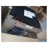 Sania III Collection, ITEM#: CM3324BK-GL-SC-2PKVN 23" Side Chair