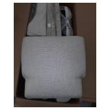 HOMCOM Modern Counter Height Bar Stools Set of 2 Tufted Upholstered Bar Chairs , Beige, ITEM#: 835-485CW