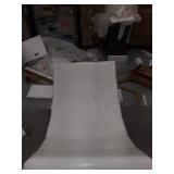 Furniture of America Poss Modern Faux Leather Swivel Chair - White,