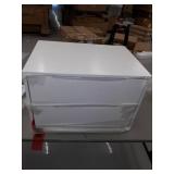 Carson Carrington Bodo Mid-century Modern 2-drawer Nightstand, White , ITEM#: CM7386WH-N-3A