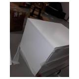 Carson Carrington Bodo Mid-century Modern 2-drawer Nightstand, White , ITEM#: CM7386WH-N-3A