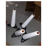 Carson Carrington Bodo Mid-century Modern 2-drawer Nightstand, White , ITEM#: CM7386WH-N-3A