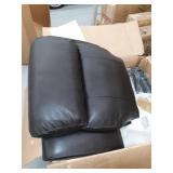 Abbyson Braylen Brown Top Grain Leather Manual Recliner- PO#: SHF-200924131-09