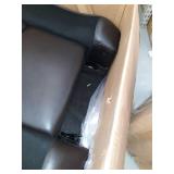 Abbyson Braylen Brown Top Grain Leather Manual Recliner- PO#: SHF-200924131-09