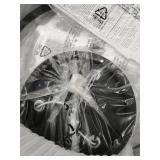 Industrial 36-inch Black 3-Blade Ceiling Fan with Light Kit - 36-in- Retail:$169.99 HFALGR