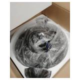 Industrial 36-inch Black 3-Blade Ceiling Fan with Light Kit - 36-in- Retail:$169.99 HFALGR