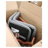 Furniture R Mid-Century Modern Upholstered Bar Stool (Set of 2)- Retail:$559.99. 2186