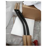 Adjustable- Worland Adjustable Swivel Backless Stool - 26-30"H x 21"W x 21"D- Retail:$141.99 104592-118240