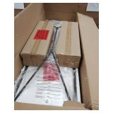 Pagoda 49" Linear 6-Bulb Lantern Metal LED Pendant, Oil Rubbed Bronze by JONATHAN Y- Retail:$267.99 JYL7439A