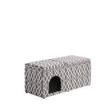 Cassidy Smokey Grey Pet Housing Storage Bench- Retail:$214.49. HB4802