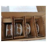 Euro Ceramica White Essential 16Piece 9" Pasta Bowl Set