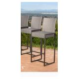 Conway Outdoor Wicker Barstool (Set of 2) by Christopher Knight Home- Retail:$166.99. 59002.00