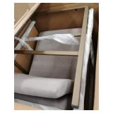 Velvet Counter Stool, Set of 2 - Retail:$249.00. 203-101GY/GLD DIEGO