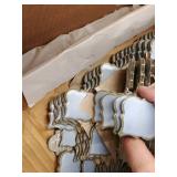 SomerTile 12.375x12.5-inch Antaeus Frost Blue Porcelain Mosaic Floor and Wall Tile (10 tiles/10.7 sqft.)- Retail:$153.94 AMOUNT NOT COUNTED