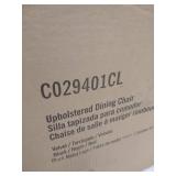 CosmoLiving by Cosmopolitan Alexi Upholstered Dining Chair- Retail:$138.58 ( ONE CHAIR)