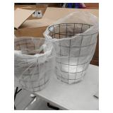 Lavish Home Gray Nesting End Tables With Storage 80-ENDTBL-22