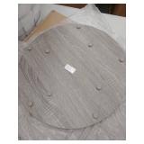 Lavish Home Gray Nesting End Tables With Storage 80-ENDTBL-22