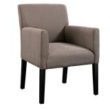 Chloe Wood /Grey Armchair- Retail:$142.99 EEI-1045-GRY-Y