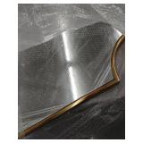 Gold- Verne Gold Finish Glam Wall Mirror by Christopher Knight Home - N/A- Retail:$179.49. 36" x 24"