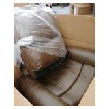 Copper Grove Dilsen Extra Large Rolled Arm Rocker Recliner Chair- Retail:$629.98. RCL60-NKS89-RK