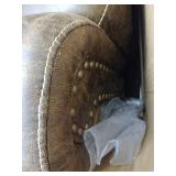 Copper Grove Dilsen Extra Large Rolled Arm Rocker Recliner Chair- Retail:$629.98. RCL60-NKS89-RK