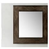 Carbon Loft Eve Framed Grey Chestnut Mirror- Retail:$459.99 30" x 30" MT2335