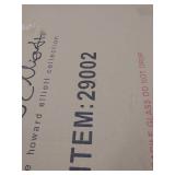 The Howard Elliott Collection Leopold 24-in W x 36-in H Gold Polished Wall Mirror 29002