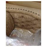 Furniture of America Tays Rustic Linen Fabric Dining Chairs (Set of 2) - Retail:$403.00. CM3324BK-GL-SC-2PK