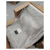 Martha Stewart Anna Light Grey Arm Accent Chair- Retail:$429.99 MT100-0053